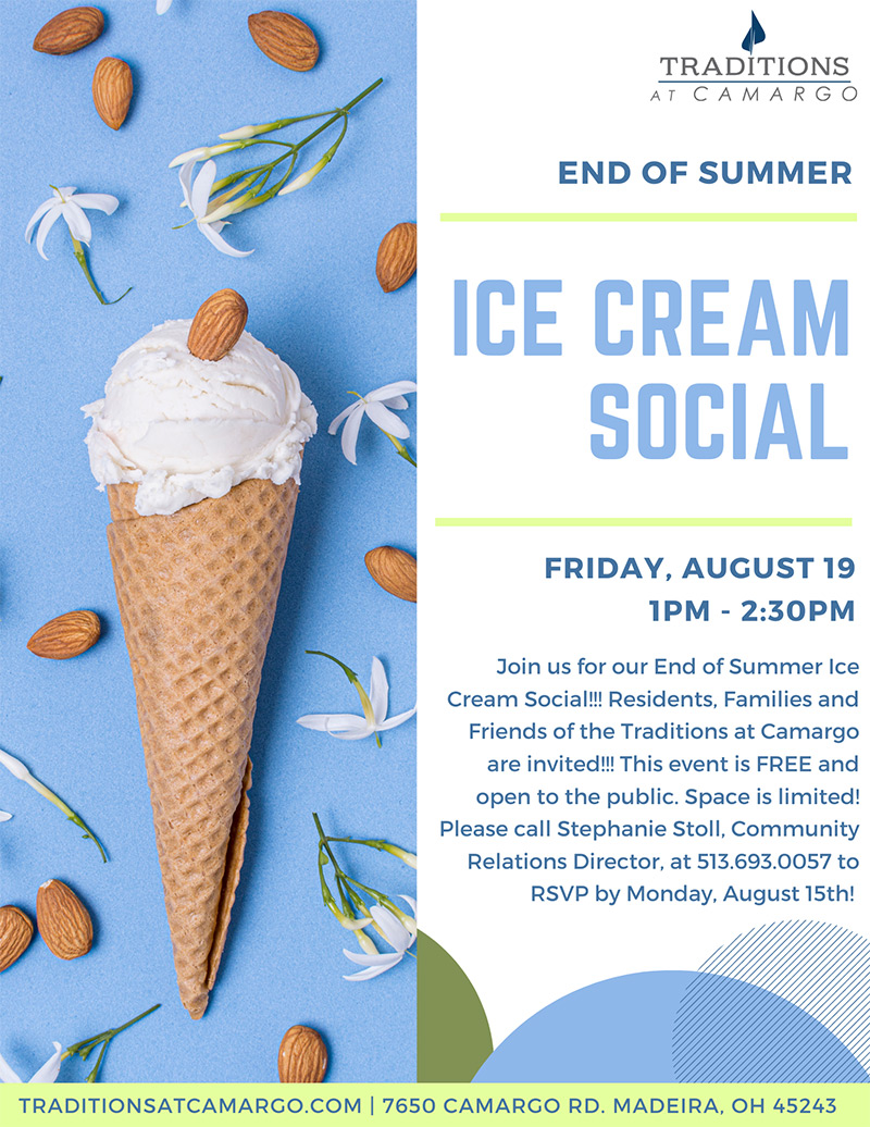 End of Summer Ice Cream Social!