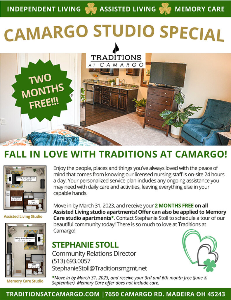 March Studio Special Senior Living Camargo Traditions