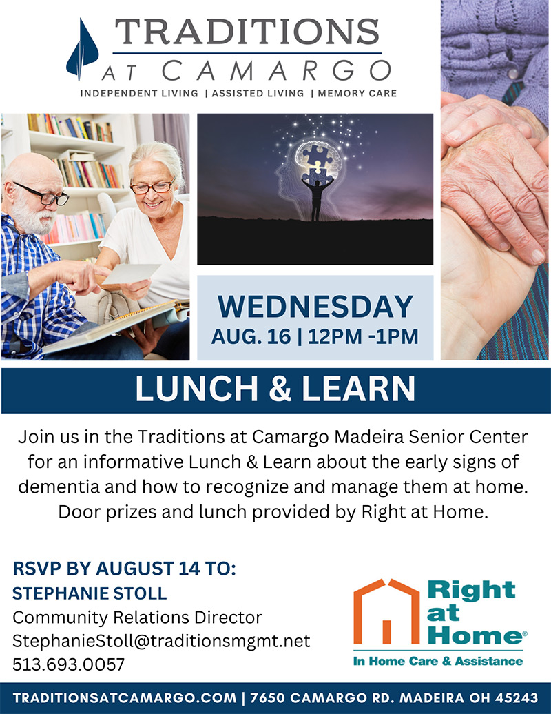 Lunch and Learn: Early Signs of Dementia