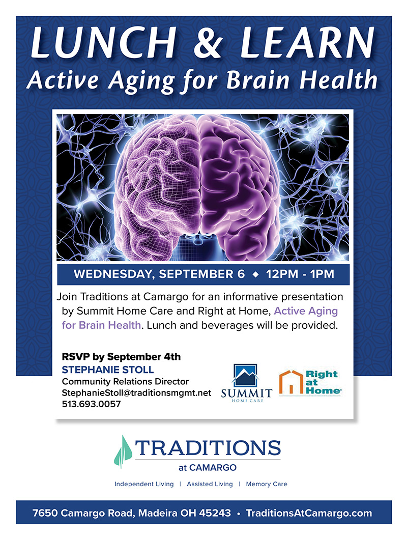 Lunch & Learn: Active Aging for Brain Health