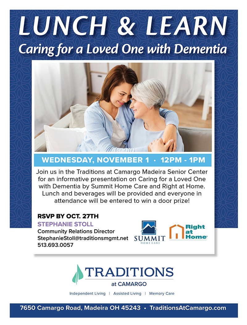 Lunch & Learn: Caring for a Loved One with Dementia